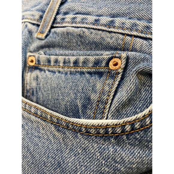 VINTAGE LEVI'S MEN'S 550 RELAXED FIT BLUE JEANS SZ 38 - Picture 7 of 8